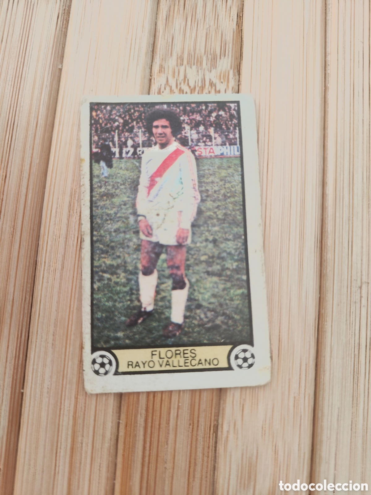 Fu&szlig;ball-Sticker: Este 79 80 sin pegar Rayo Vallecano Flores