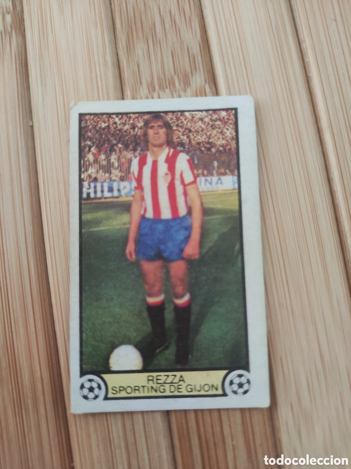 Cromos de F&uacute;tbol: Este 79 80 sin pegar Sporting Gij&oacute;n Rezza