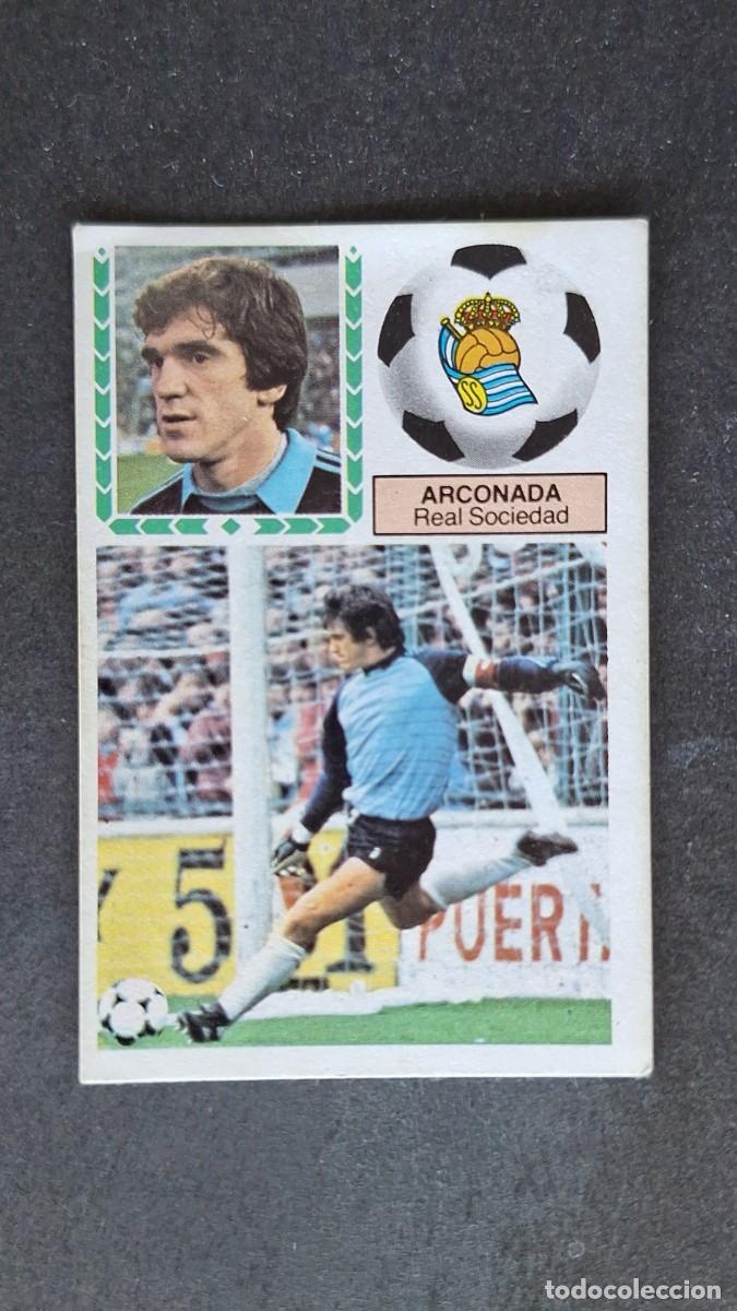Cromos de F&uacute;tbol: L4 ARCONADA REAL SOCIEDAD LIGA ESTE 1983 1984 83 84 DESPEGADO RECUPERADO