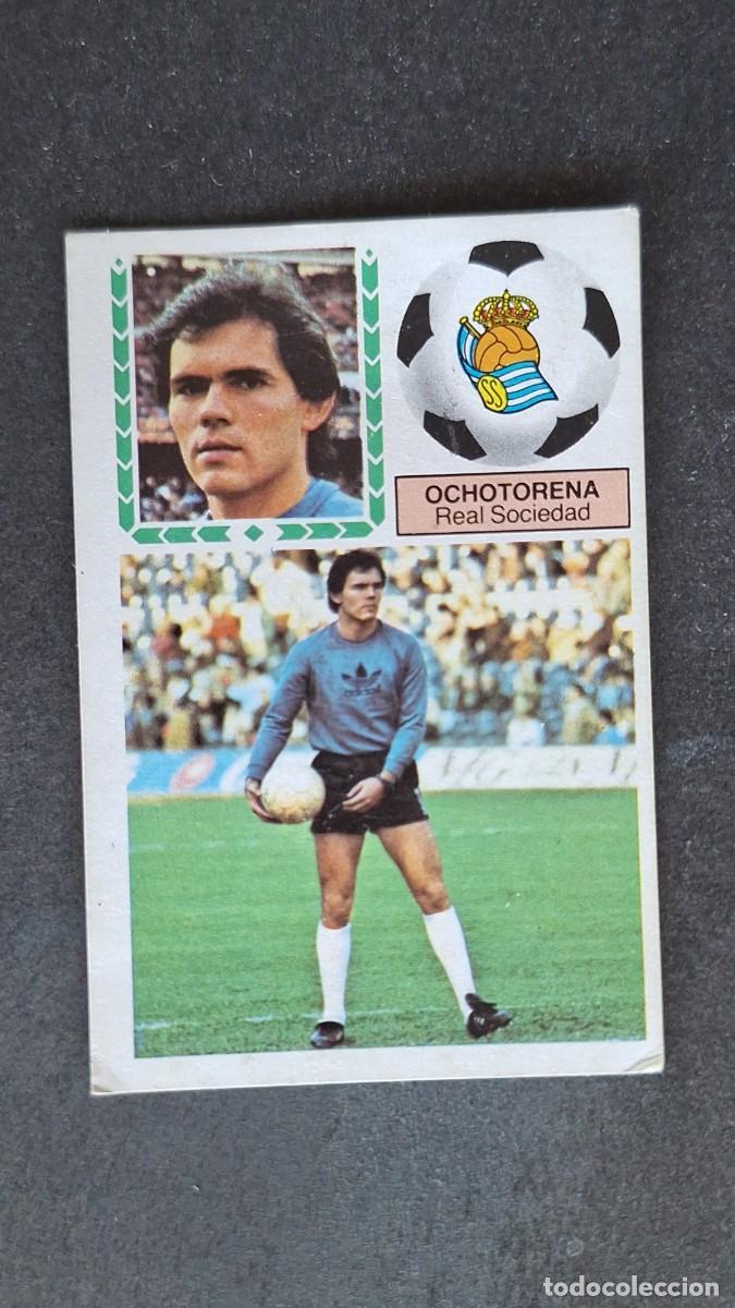 Cromos de F&uacute;tbol: L4 OCHOTORENA REAL SOCIEDAD LIGA ESTE 1983 1984 83 84 DESPEGADO RECUPERADO