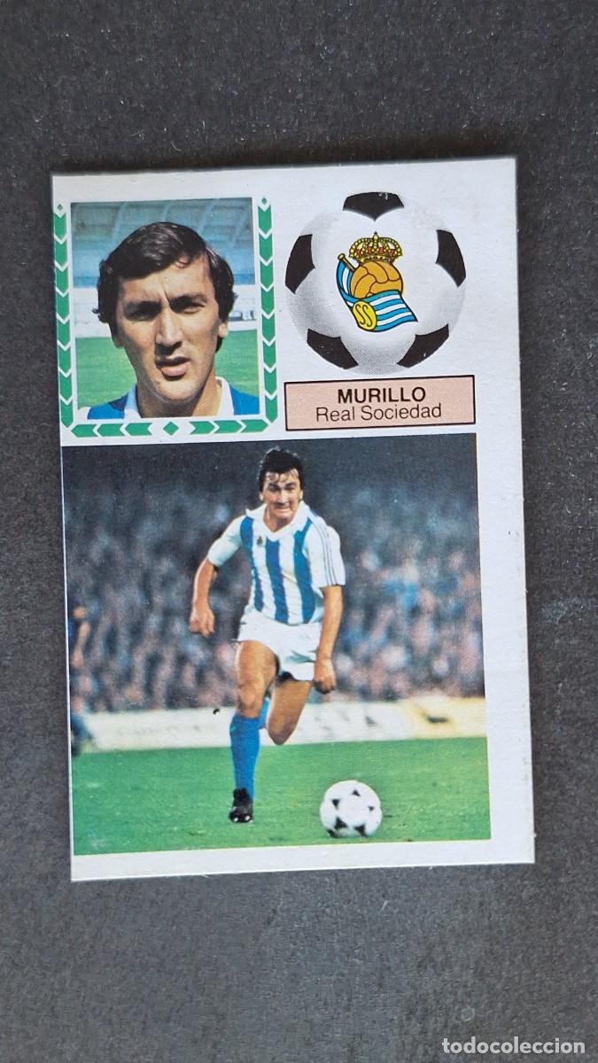 Cromos de F&uacute;tbol: L4 MURILLO REAL SOCIEDAD LIGA ESTE 1983 1984 83 84 DESPEGADO RECUPERADO