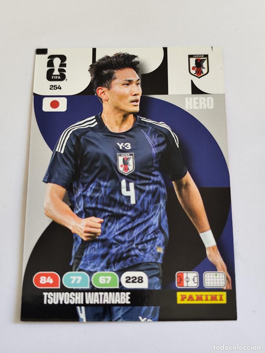 Cromos de F&uacute;tbol: FIFA WORLD CUP 2026 PANINI ADRENALYN XL 254 TSUYOSHI WATANABE - HERO JAPON