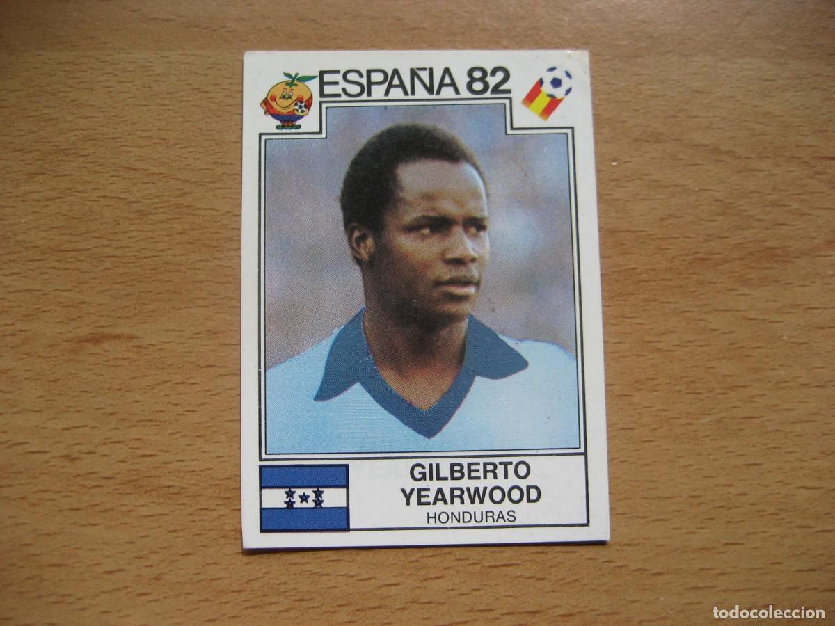 Cromos de F&uacute;tbol: ESPA&Ntilde;A 82 - N&ordm; 350 GILBERTO YEARWOOD - HONDURAS - PANINI