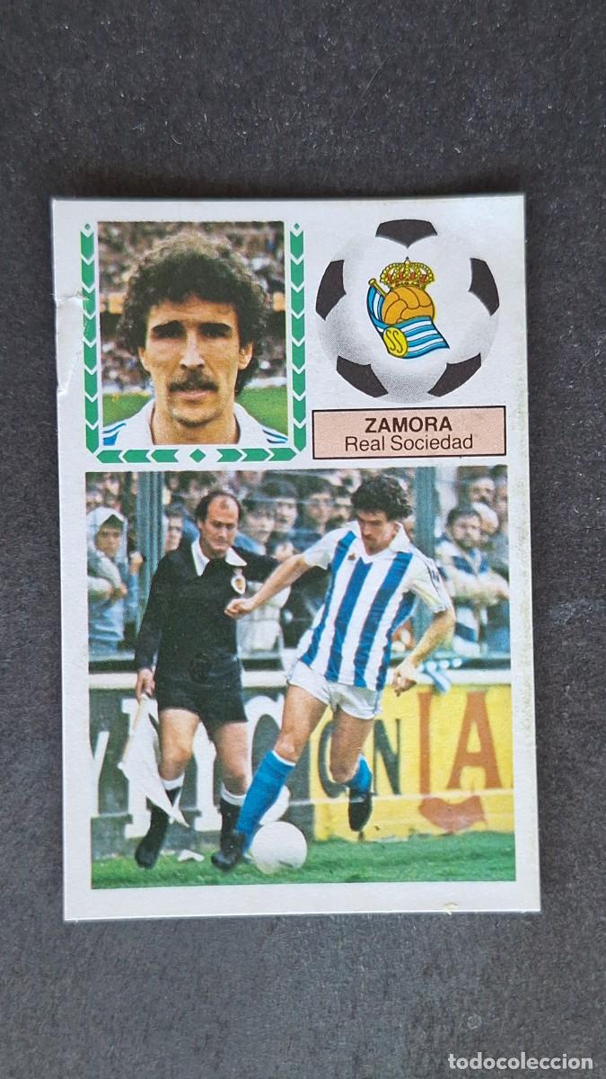 Cromos de F&uacute;tbol: L4 ZAMORA REAL SOCIEDAD LIGA ESTE 1983 1984 83 84 DESPEGADO RECUPERADO