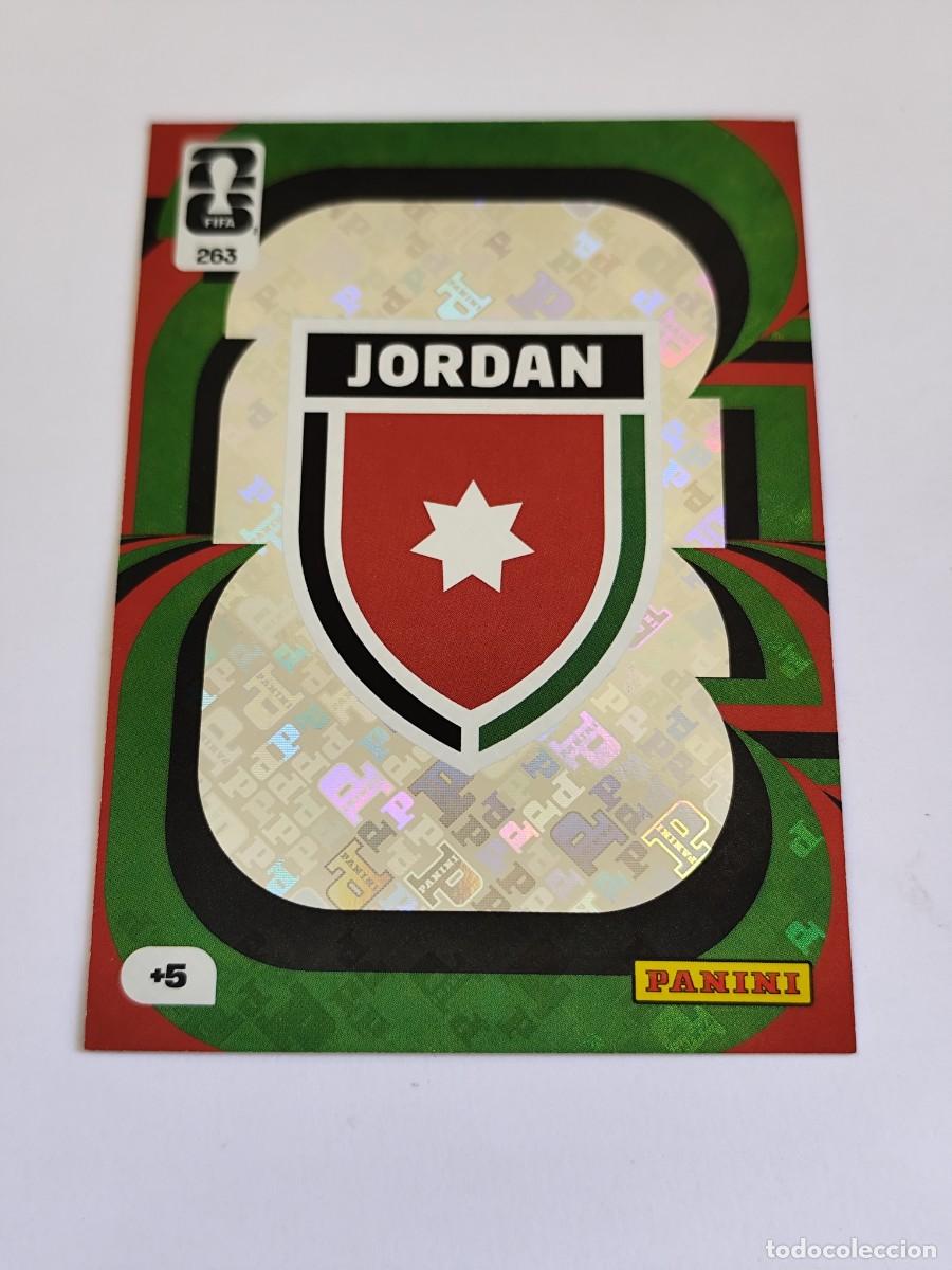 Cromos de F&uacute;tbol: FIFA WORLD CUP 2026 PANINI ADRENALYN XL 263 JORDAN LOGO