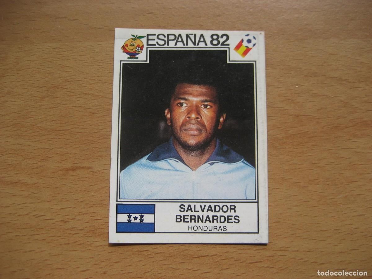 Cromos de F&uacute;tbol: ESPA&Ntilde;A 82 - N&ordm; 357 SALVADOR BERNARDES - HONDURAS - PANINI