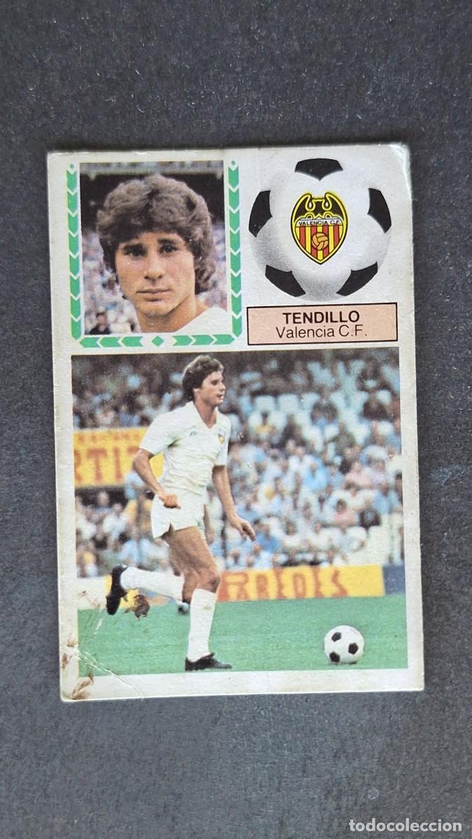 Cromos de F&uacute;tbol: L4 TENDILLO VALENCIA C. F. LIGA ESTE 1983 1984 83 84 DESPEGADO RECUPERADO