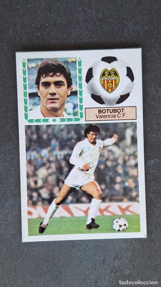 Cromos de F&uacute;tbol: L4 BOTUBOT VALENCIA C. F. LIGA ESTE 1983 1984 83 84 DESPEGADO RECUPERADO