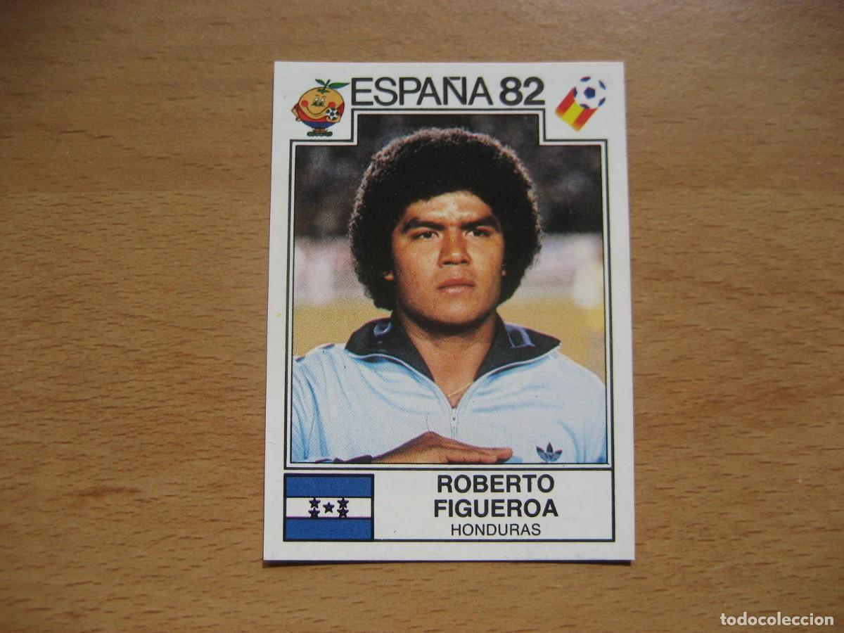 Cromos de F&uacute;tbol: ESPA&Ntilde;A 82 - N&ordm; 362 ROBERTO FIGUEROA - HONDURAS - PANINI