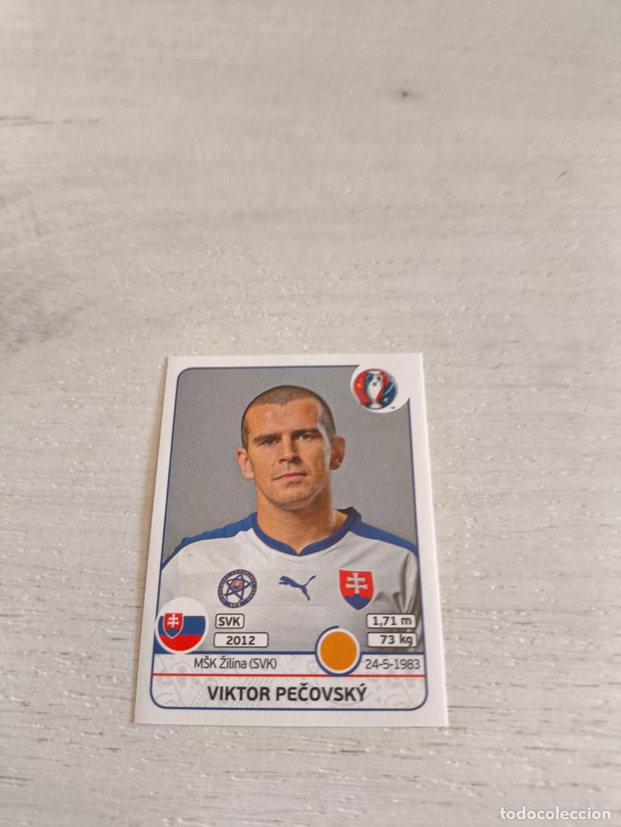 Cromos de F&uacute;tbol: 220 Viktor Pecovsk&yacute; ESLOVAQUIA PANINI EUROCOPA EURO FRANCIA 2016 NO LIGA ESTE
