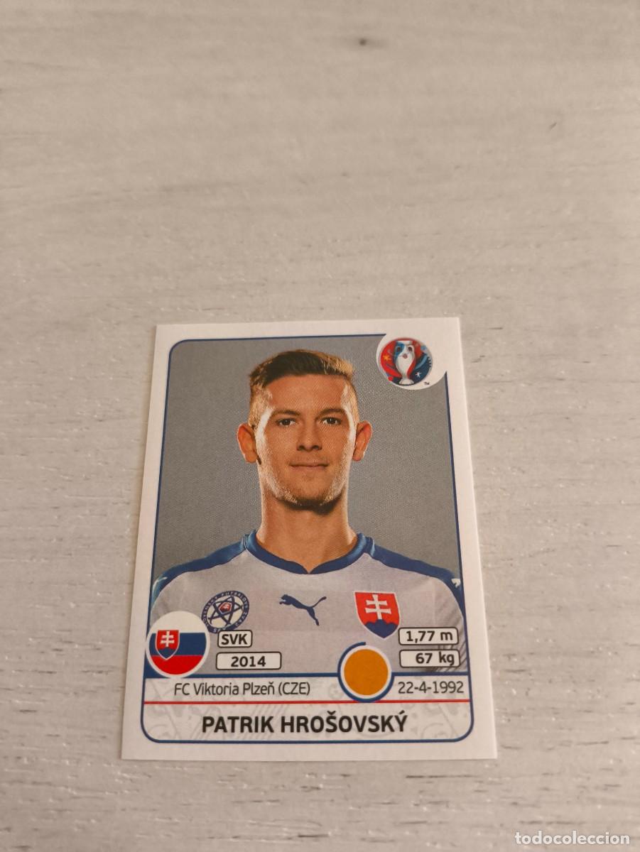 Figurine di Calcio: 221 Patrik Hrosovsk&yacute; ESLOVAQUIA PANINI EUROCOPA EURO FRANCIA 2016 NO LIGA ESTE