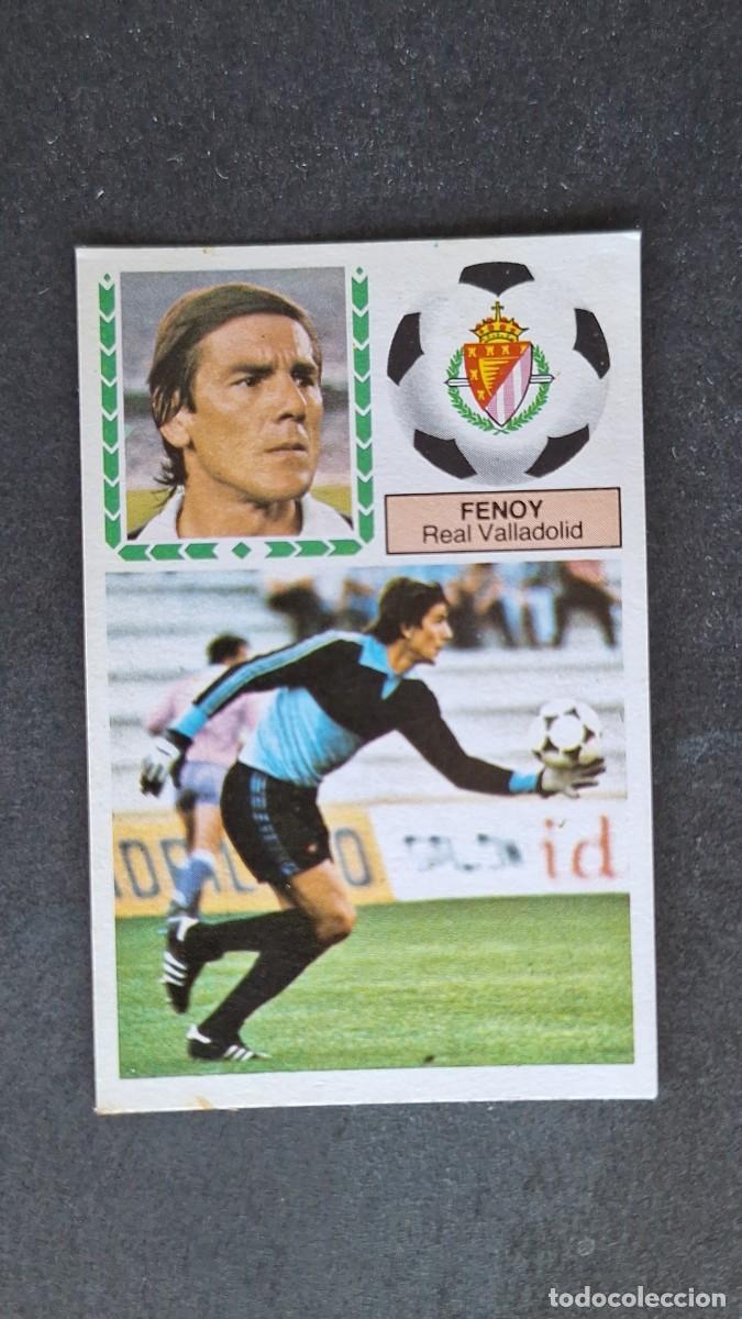 Fu&szlig;ball-Sticker: L4 FENOY REAL VALLADOLID LIGA ESTE 1983 1984 83 84 DESPEGADO RECUPERADO