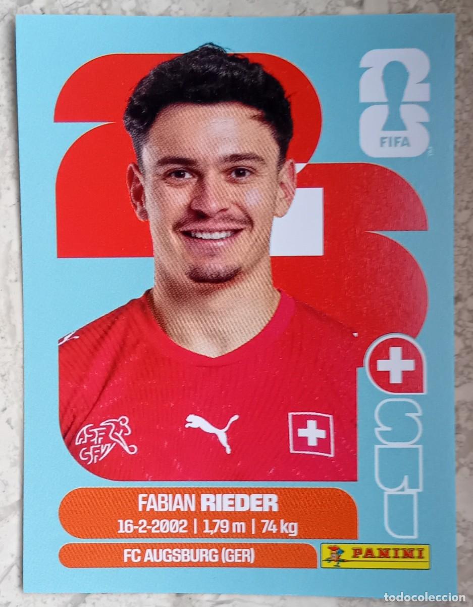 Fu&szlig;ball-Sticker: Figurina Panini 2026 Cromo World Cup Usa Mundial 2026 Fabian Rieder Switzerland n SUI 12