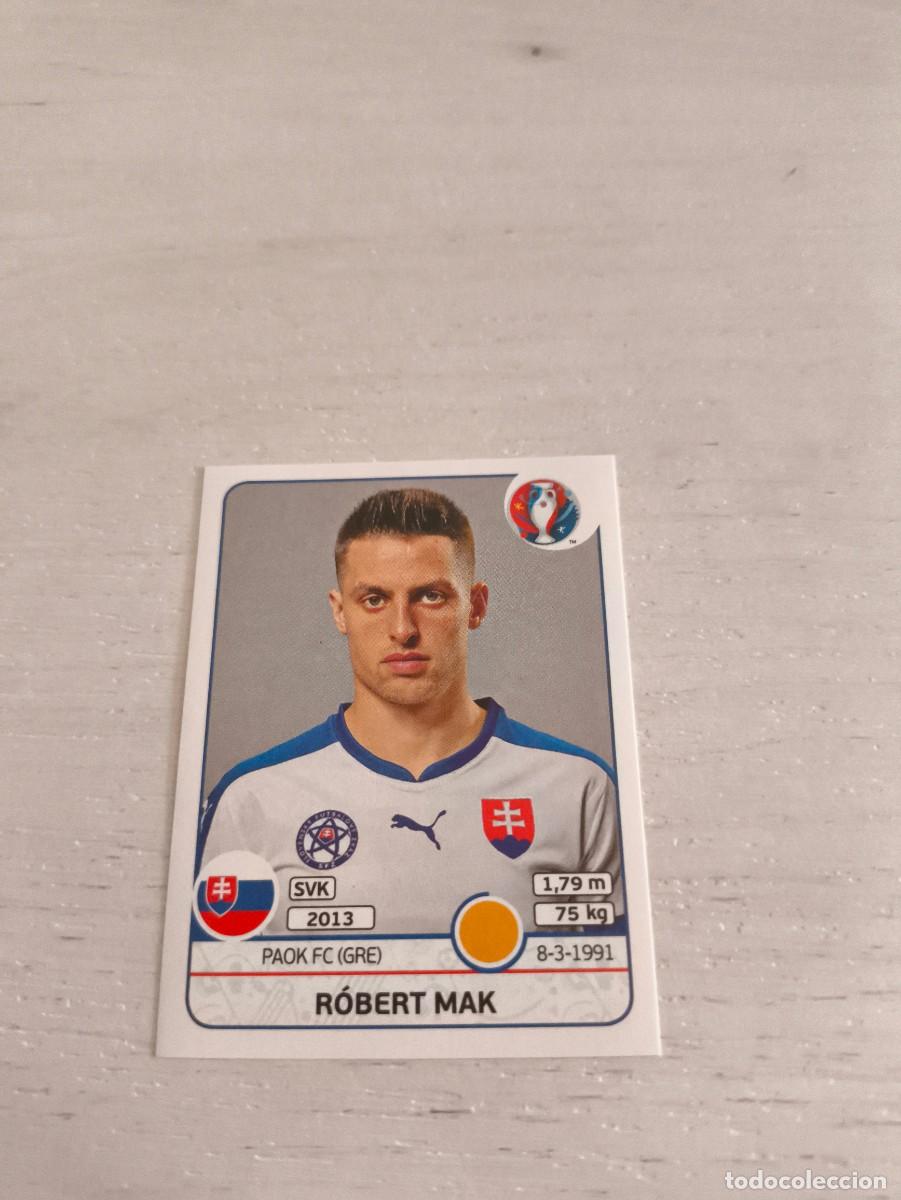 Fu&szlig;ball-Sticker: 226 R&oacute;bert Mak ESLOVAQUIA PANINI EUROCOPA EURO FRANCIA 2016 NO LIGA ESTE