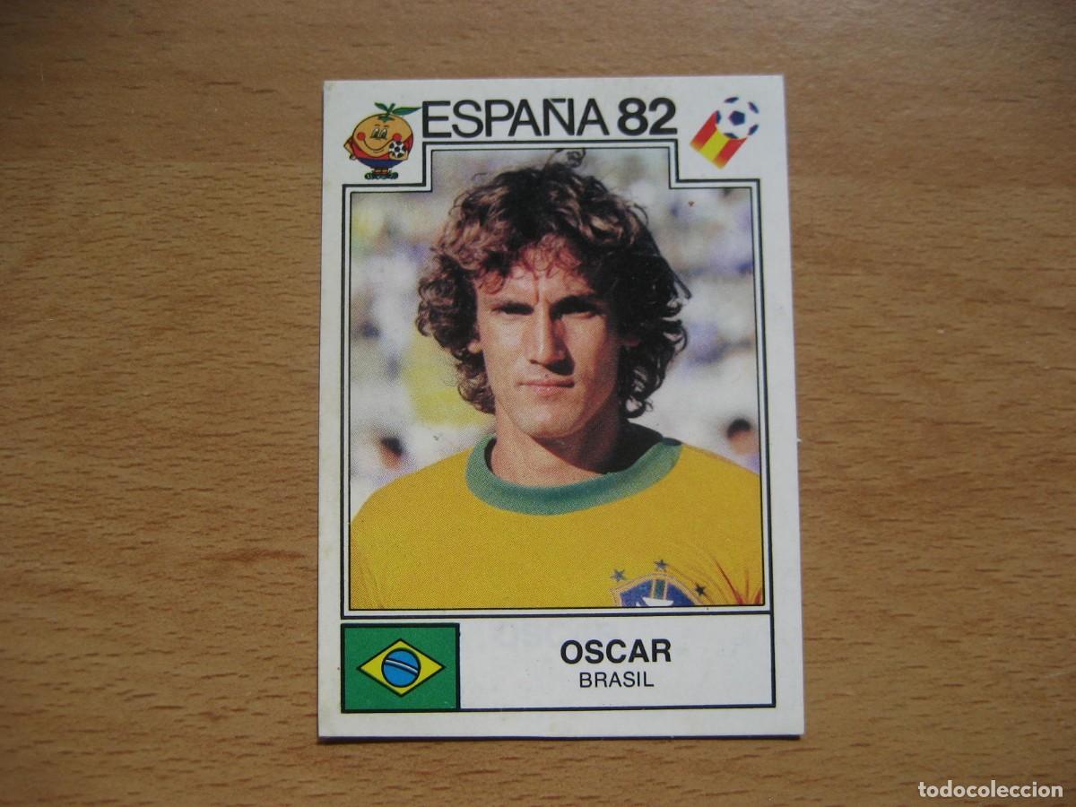 Fu&szlig;ball-Sticker: ESPA&Ntilde;A 82 - N&ordm; 369 OSCAR - BRASIL - PANINI