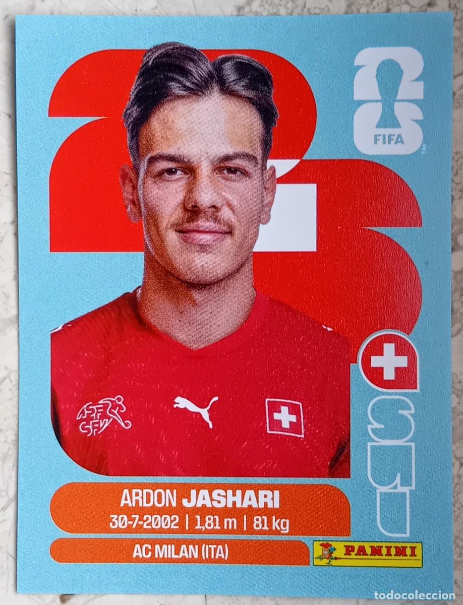 Fu&szlig;ball-Sticker: Figurina Panini 2026 Cromo World Cup Usa Mundial 2026 Ardon Jashari Switzerland n SUI 14