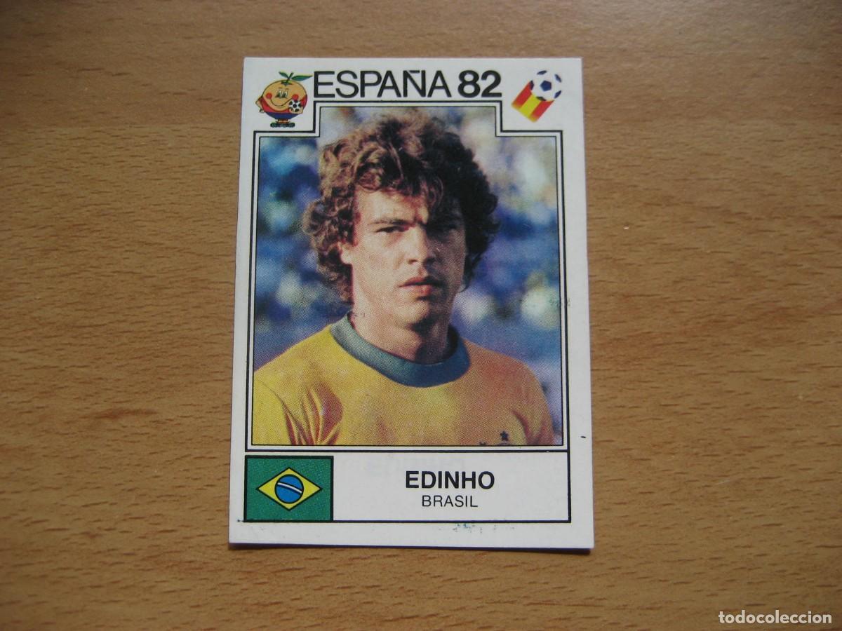 Football Stickers: ESPA&Ntilde;A 82 - N&ordm; 370 EDINHO - BRASIL - PANINI