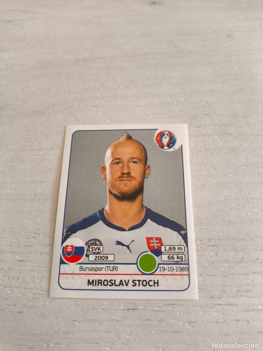 Football Stickers: 229 Miroslav Stoch ESLOVAQUIA PANINI EUROCOPA EURO FRANCIA 2016 NO LIGA ESTE