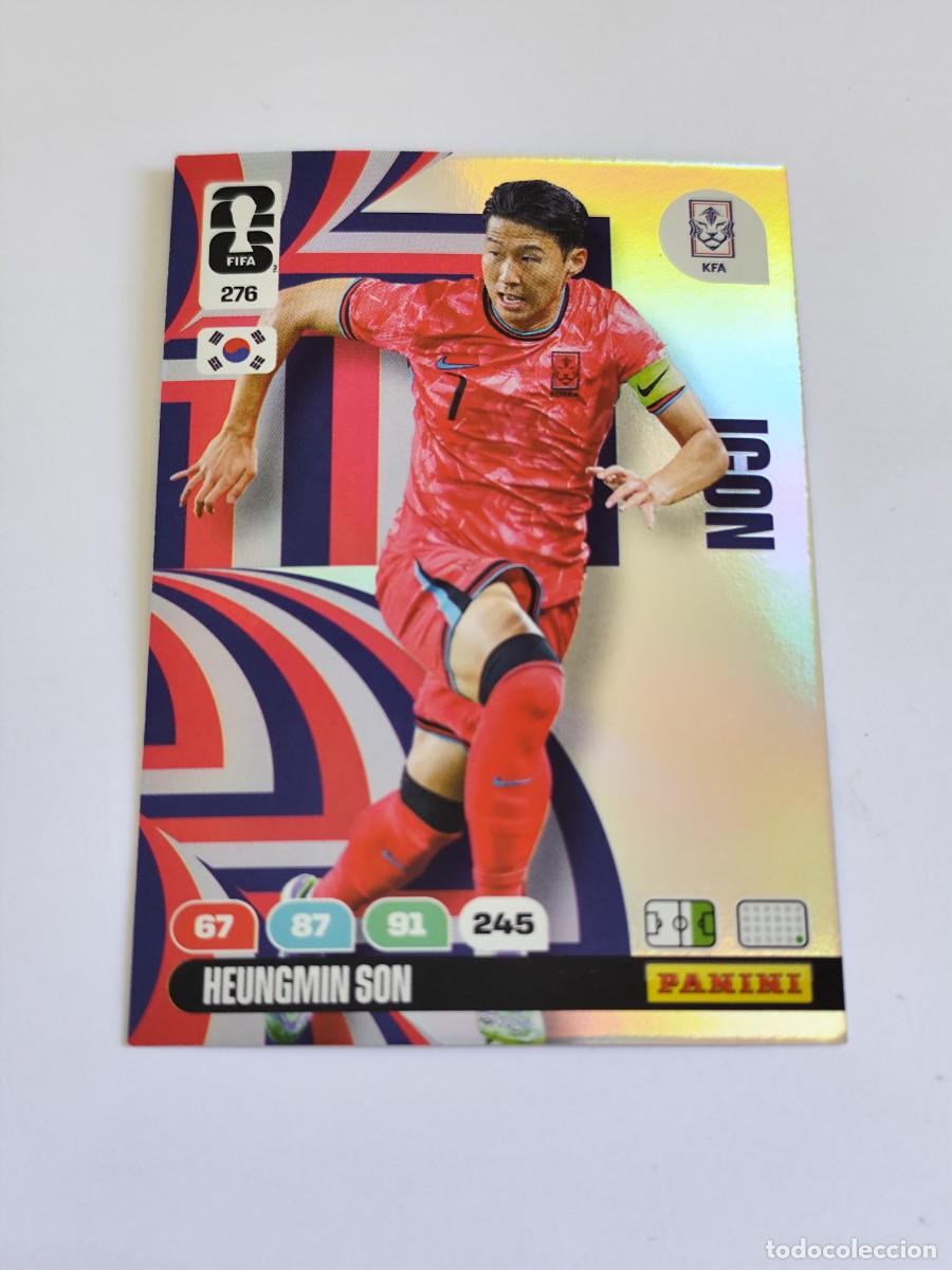 Football Stickers: FIFA WORLD CUP 2026 PANINI ADRENALYN XL 276 HEUNGMIN SON - ICON COREA DEL SUR