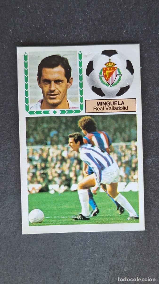 Football Stickers: L4 MINGUELA REAL VALLADOLID LIGA ESTE 1983 1984 83 84 DESPEGADO RECUPERADO