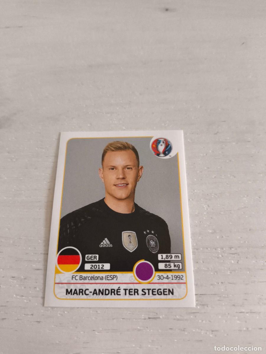 Cromos de F&uacute;tbol: 242 Marc-Andr&eacute; ter Stegen ALEMANIA PANINI EUROCOPA EURO FRANCIA 2016 NO LIGA ESTE