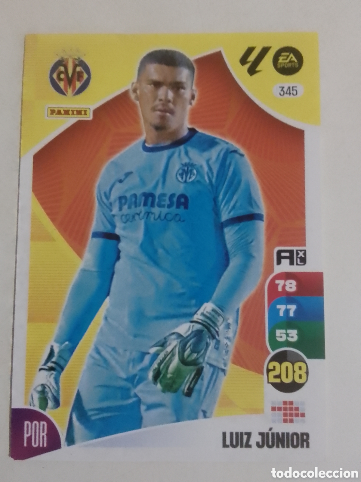 Cromos de F&uacute;tbol: Adrenalyn XL 2024-25 n&deg; 345 Luis Junior &bull; Villarreal.