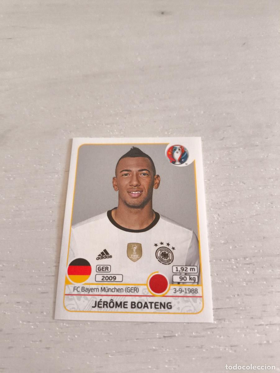 Cromos de F&uacute;tbol: 243 J&eacute;r&ocirc;me Boateng ALEMANIA PANINI EUROCOPA EURO FRANCIA 2016 NO LIGA ESTE