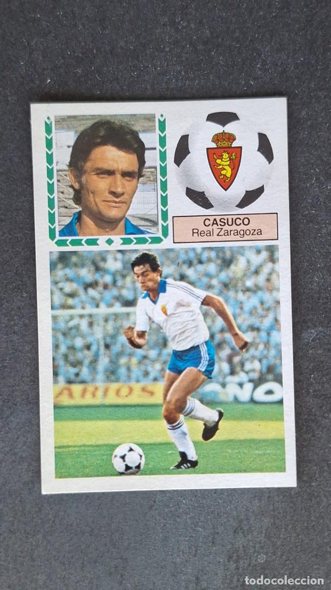 Cromos de F&uacute;tbol: L4 CASUCO REAL ZARAGOZA LIGA ESTE 1983 1984 83 84 DESPEGADO RECUPERADO