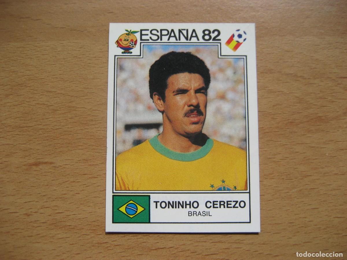 Cromos de F&uacute;tbol: ESPA&Ntilde;A 82 - N&ordm; 373 TONINHO CEREZO - BRASIL - PANINI