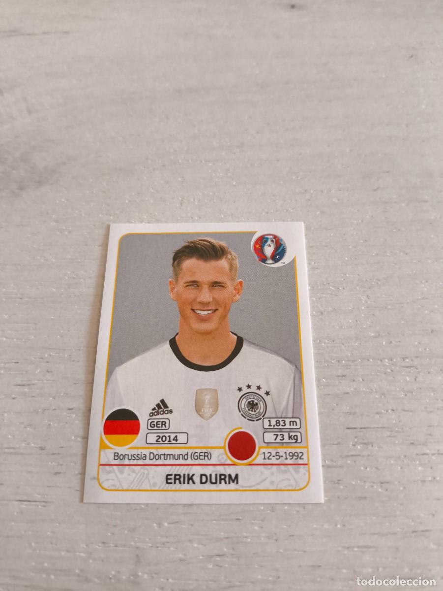 Cromos de F&uacute;tbol: 247 Erik Durm ALEMANIA PANINI EUROCOPA EURO FRANCIA 2016 NO LIGA ESTE