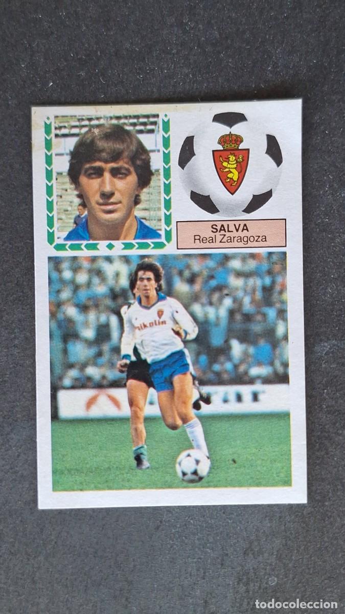 Cromos de F&uacute;tbol: L4 SALVA REAL ZARAGOZA LIGA ESTE 1983 1984 83 84 DESPEGADO RECUPERADO