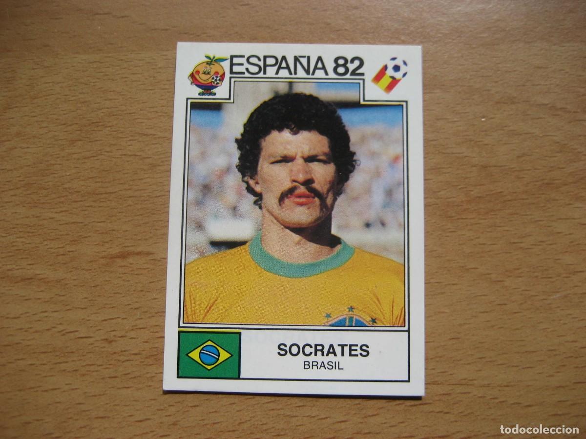 Cromos de F&uacute;tbol: ESPA&Ntilde;A 82 - N&ordm; 374 SOCRATES - BRASIL - PANINI