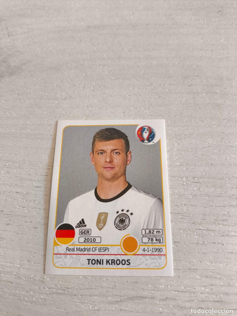 Cromos de F&uacute;tbol: 249 Toni Kroos ALEMANIA PANINI EUROCOPA EURO FRANCIA 2016 NO LIGA ESTE