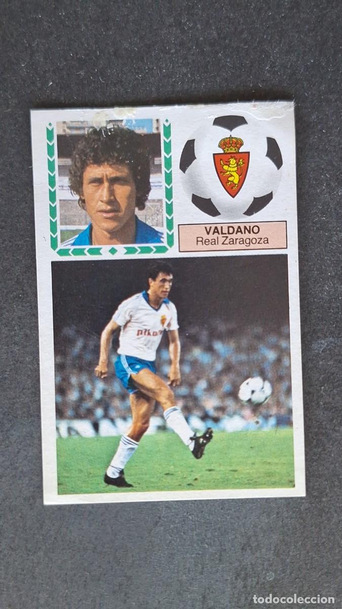 Cromos de F&uacute;tbol: L4 VALDANO REAL ZARAGOZA LIGA ESTE 1983 1984 83 84 DESPEGADO RECUPERADO