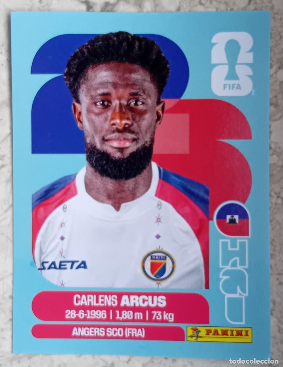 Cromos de F&uacute;tbol: Figurina Panini 2026 Cromo World Cup Usa Mundial 2026 Carlens Arcus Haiti n HAI 3