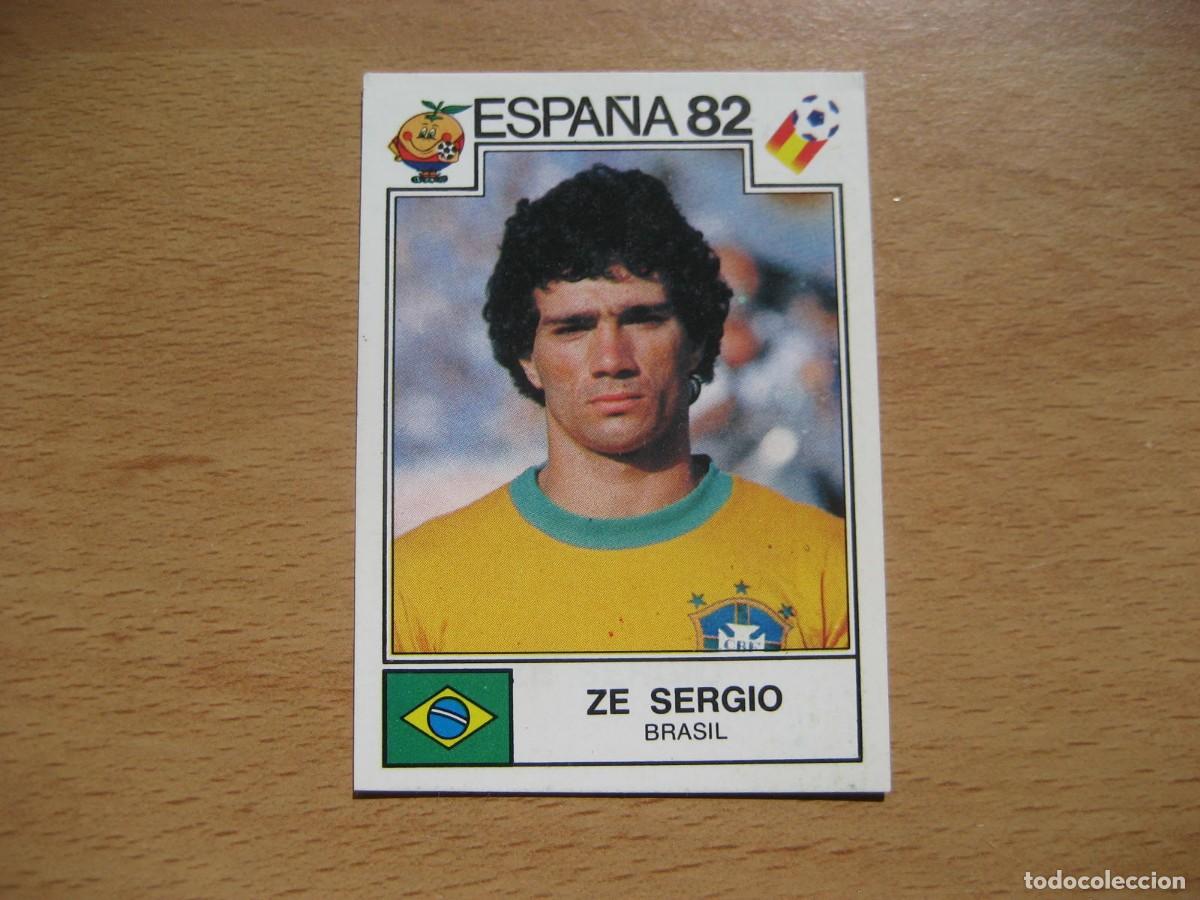 Cromos de F&uacute;tbol: ESPA&Ntilde;A 82 - N&ordm; 381 ZE SERGIO - BRASIL - PANINI