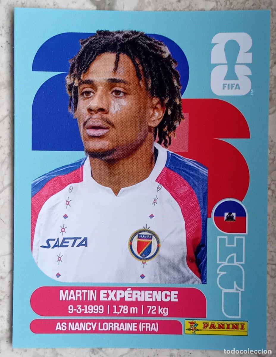 Cromos de F&uacute;tbol: Figurina Panini 2026 Cromo World Cup Usa Mundial 2026 Martin Experi&eacute;nce Haiti n HAI 4