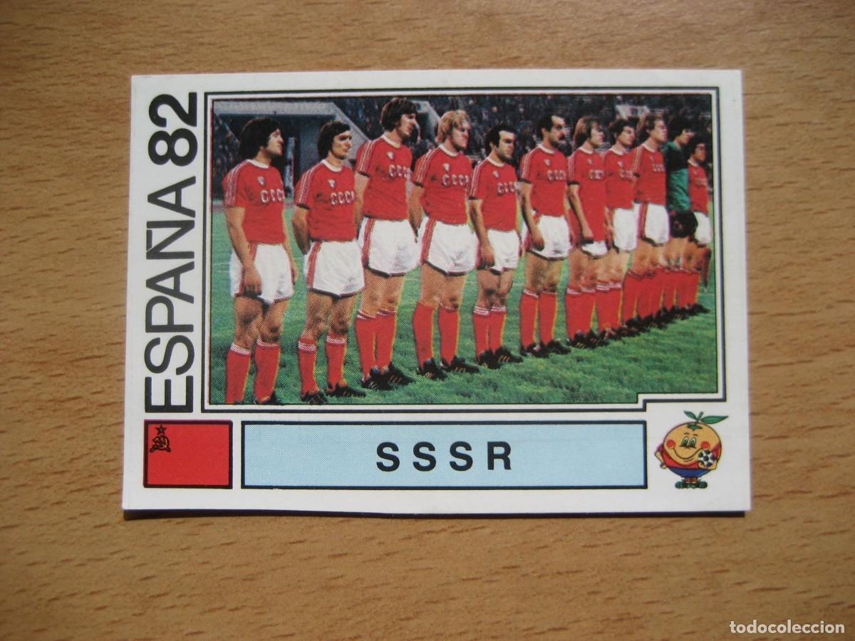 Cartes &agrave; collectionner de Football: ESPA&Ntilde;A 82 - N&ordm; 383 EQUIPO - URSS - PANINI