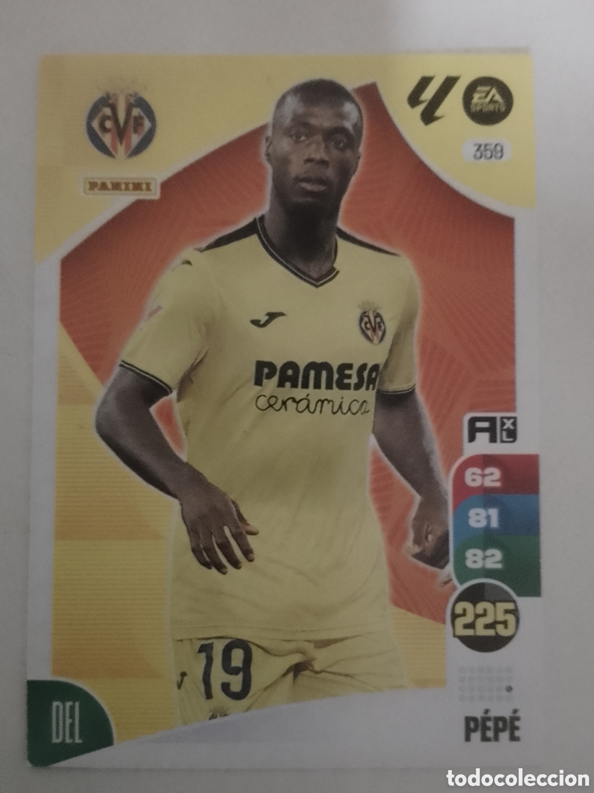 Cartes &agrave; collectionner de Football: Adrenalyn XL 2024-25 n&deg; 359 P&eacute;p&eacute; &bull; Villarreal.
