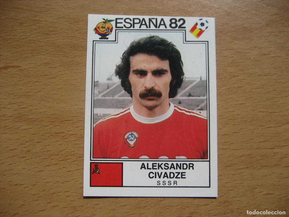Cartes &agrave; collectionner de Football: ESPA&Ntilde;A 82 - N&ordm; 386 ALEKSANDR CIVADZE - URSS - PANINI