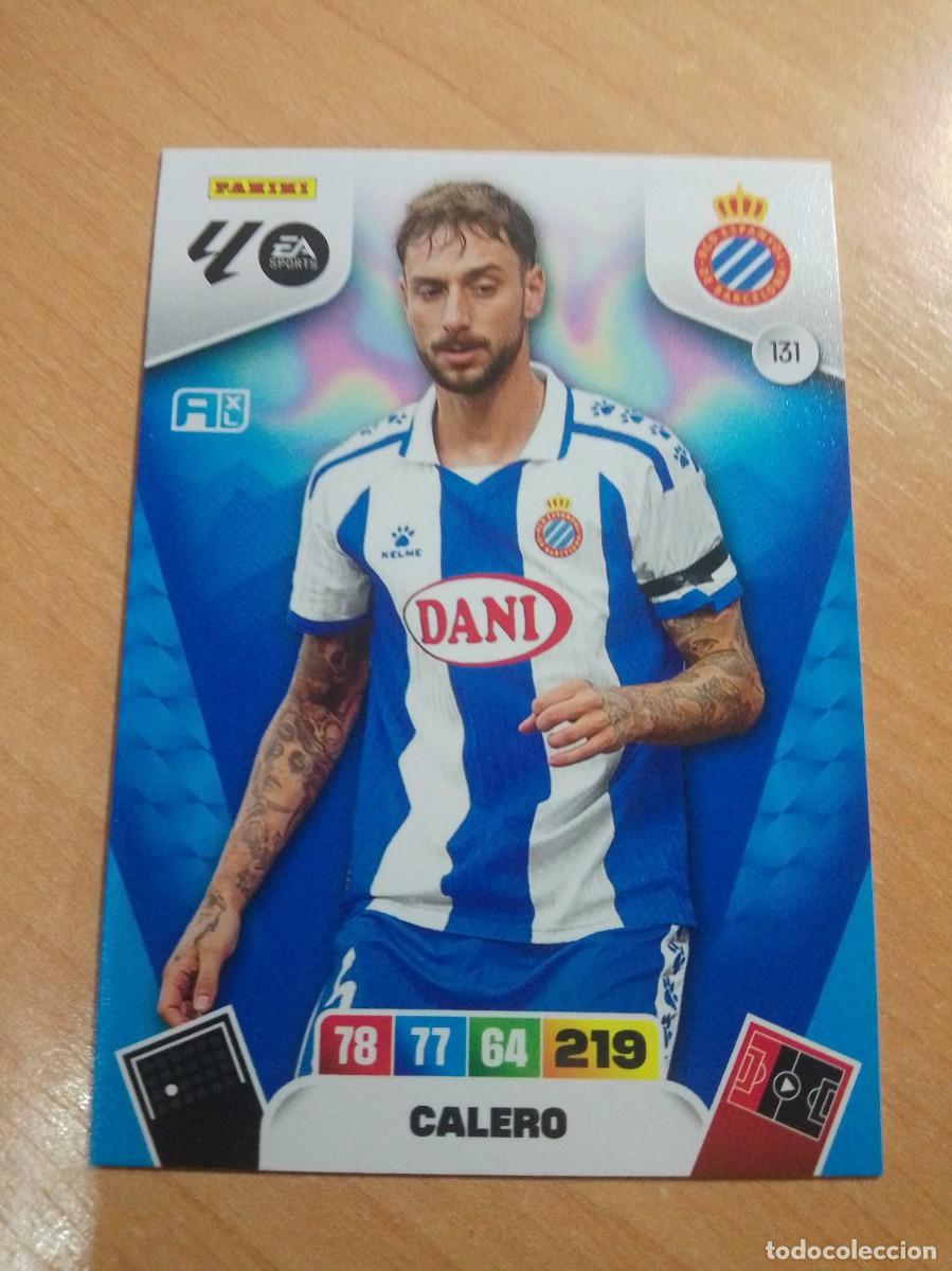 Cromos de F&uacute;tbol: 131 CALERO DEL ESPANYOL 25 26 ADRENALYN XL 2025 2026 NUEVO DE SOBRE