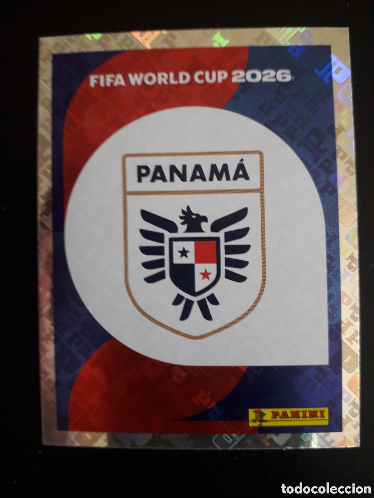 Cromos de F&uacute;tbol: ESCUDO PANAM&Aacute; PAN 1 MUNDIAL F&Uacute;TBOL 2026 FIFA WORLD CUP PANINI SIN PEGAR PEDIDO M&Iacute;NIMO 3&euro;.