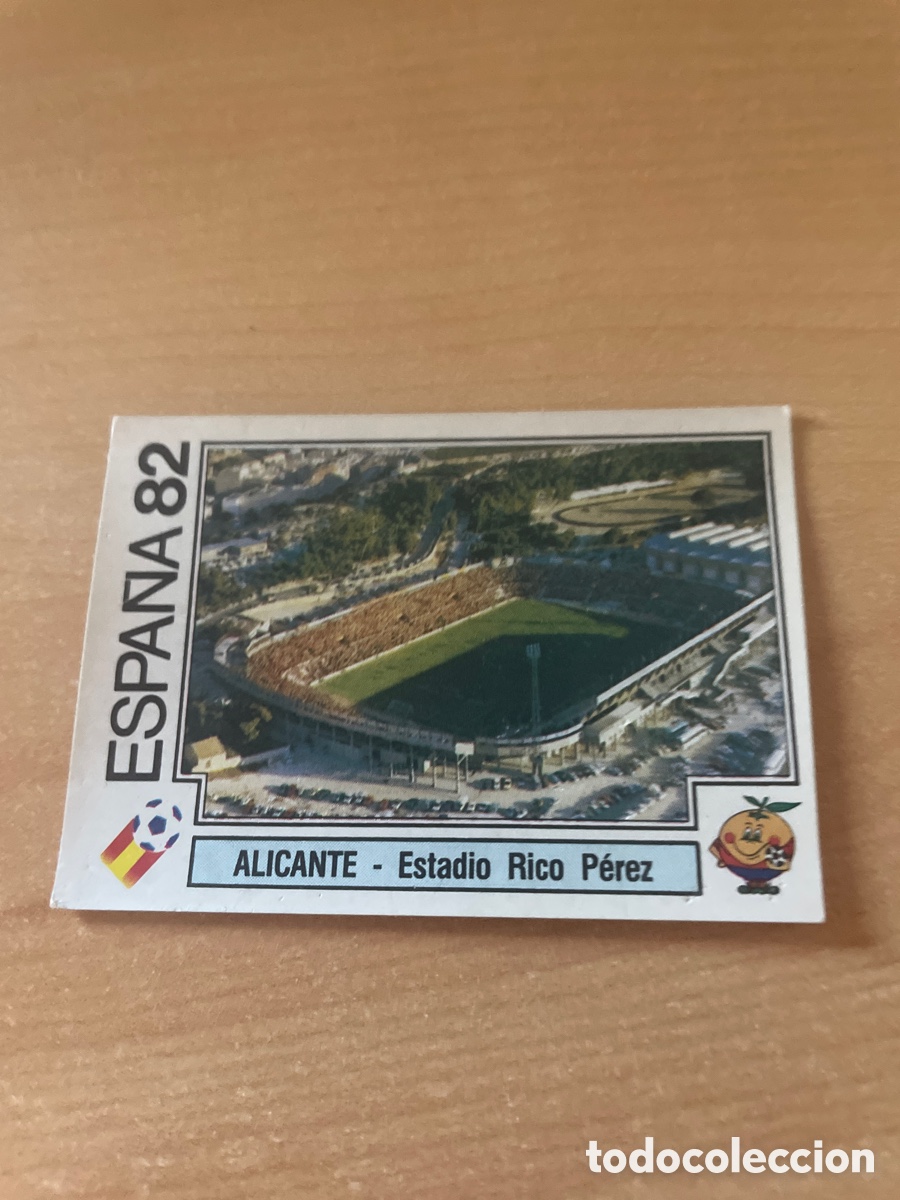 Cromos de F&uacute;tbol: Estadio Alicante-Estadio Rico P&eacute;rez mundial 82