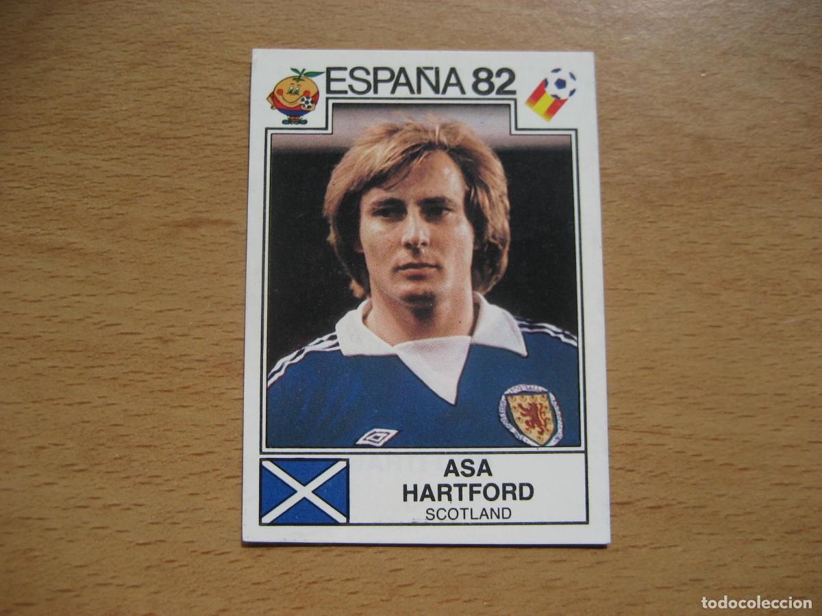Cromos de F&uacute;tbol: ESPA&Ntilde;A 82 - N&ordm; 409 ASA HARTFORD - ESCOCIA - PANINI