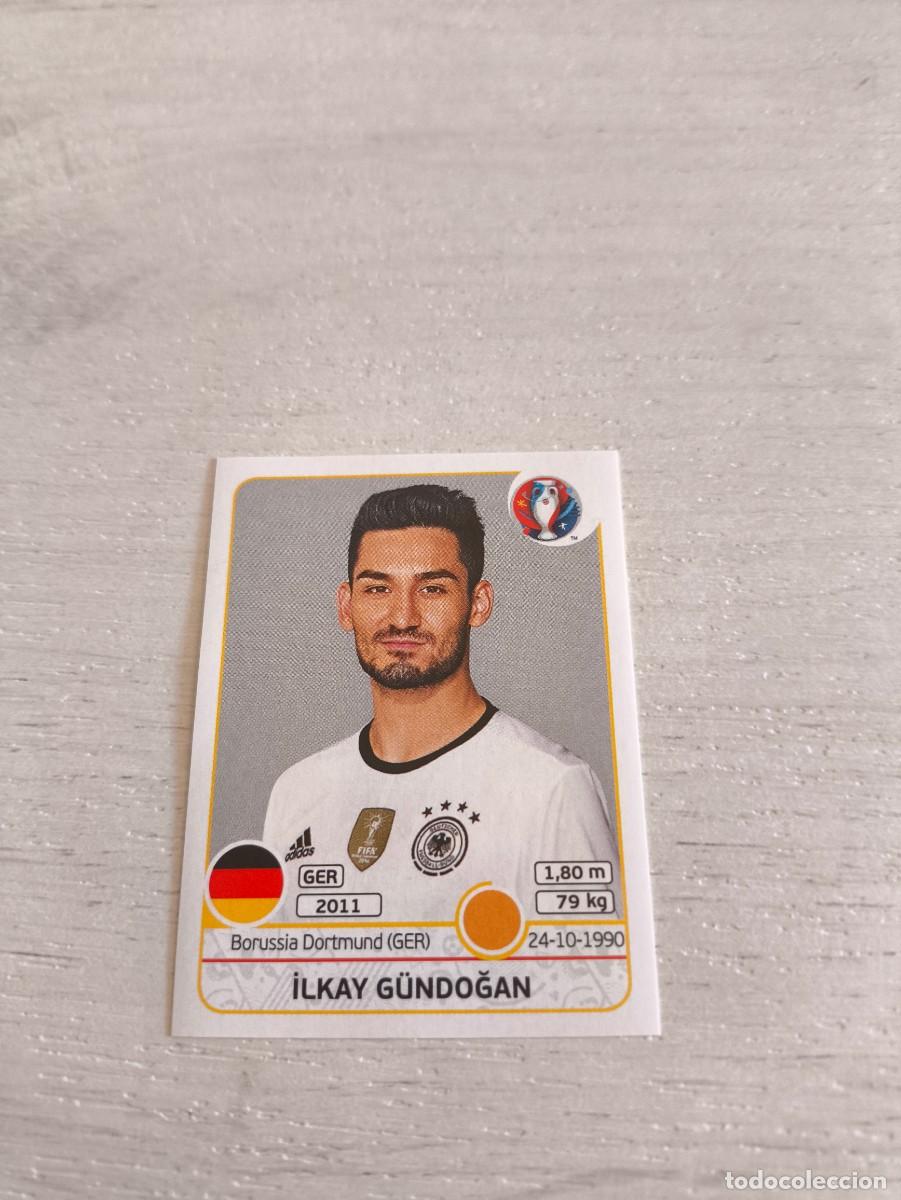 Cromos de F&uacute;tbol: 251 Ilkay G&uuml;ndogan ALEMANIA PANINI EUROCOPA EURO FRANCIA 2016 NO LIGA ESTE