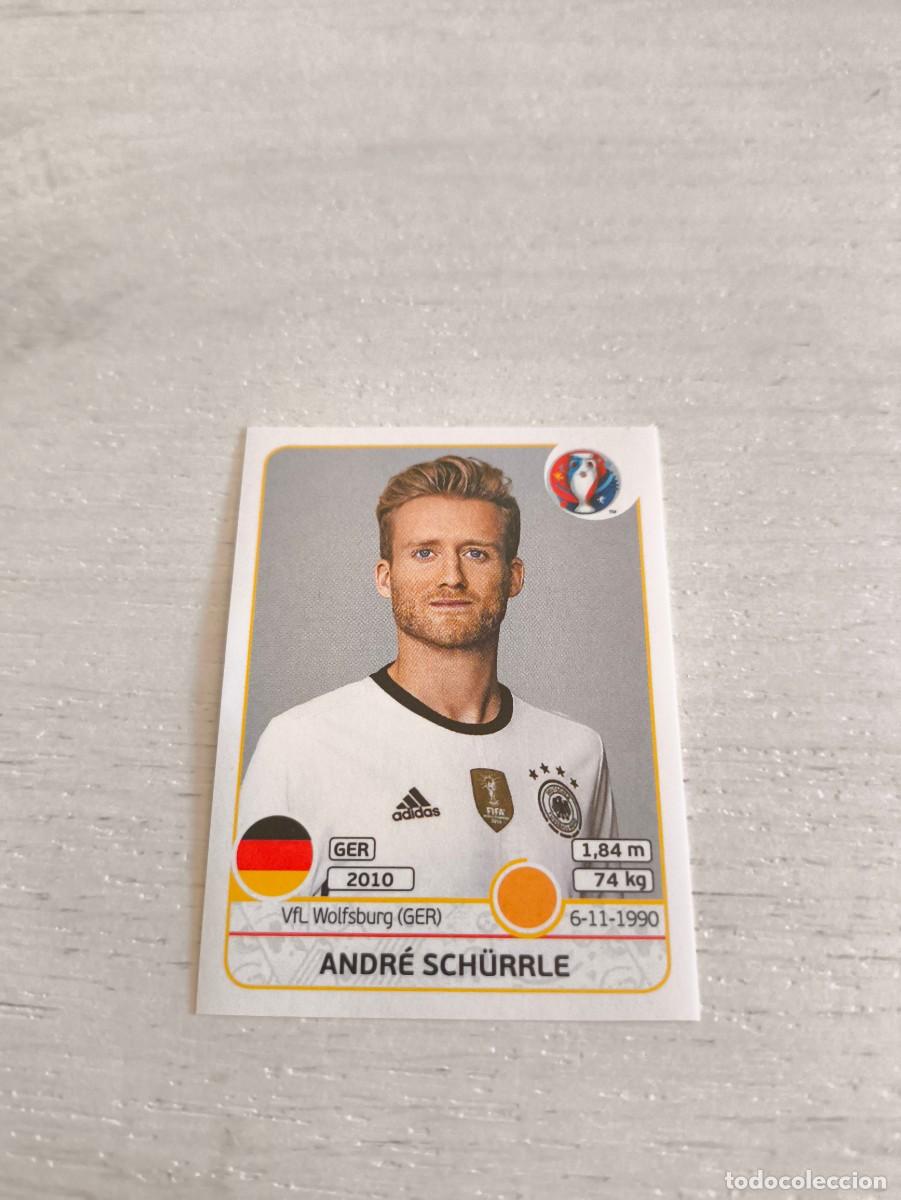 Cromos de F&uacute;tbol: 253 Andr&eacute; Sch&uuml;rrle ALEMANIA PANINI EUROCOPA EURO FRANCIA 2016 NO LIGA ESTE