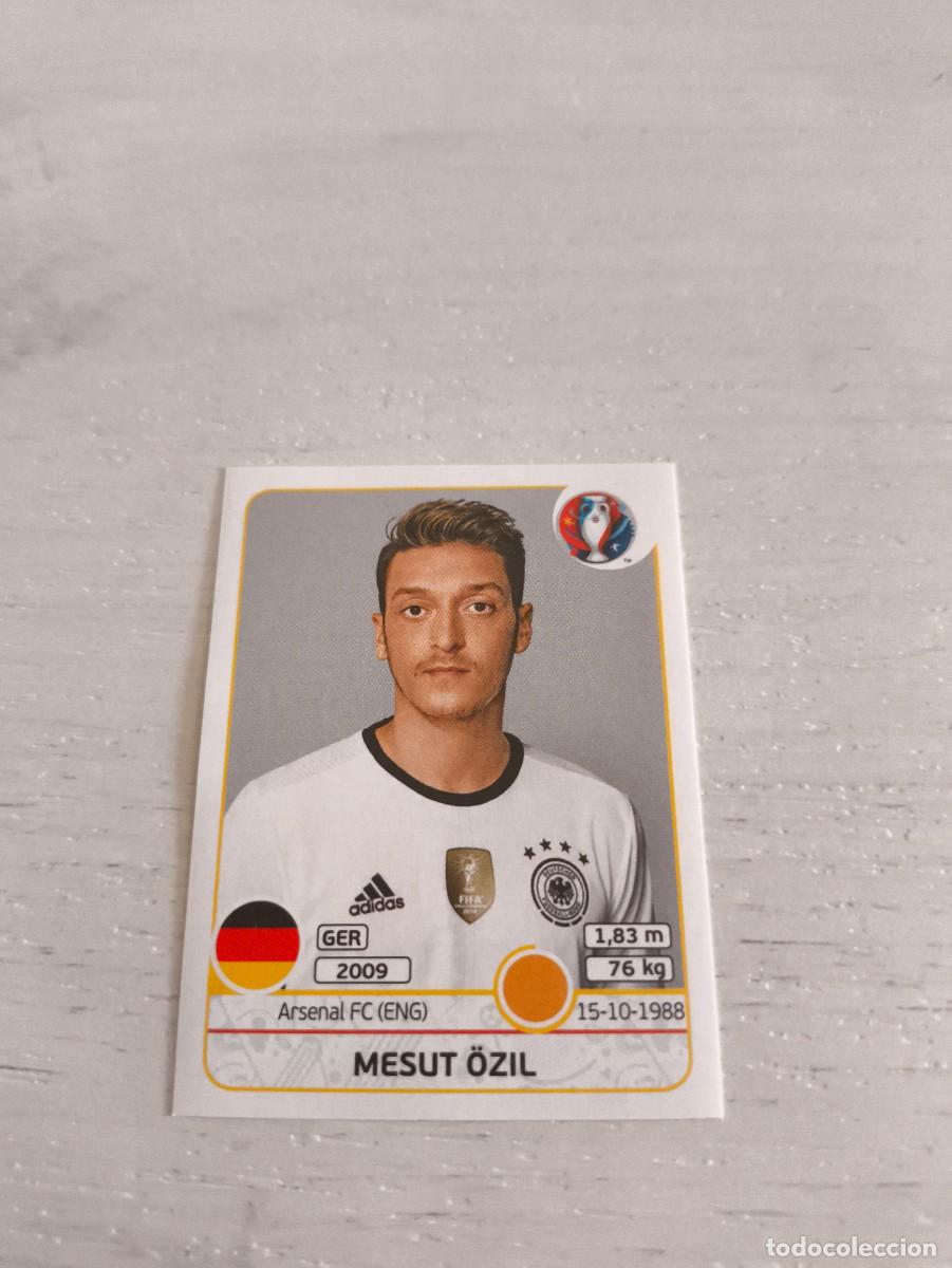 Cromos de F&uacute;tbol: 255 Mesut &Ouml;zil ALEMANIA PANINI EUROCOPA EURO FRANCIA 2016 NO LIGA ESTE