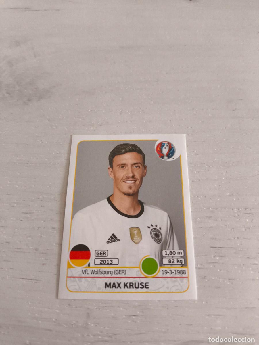 Football Stickers: 259 Max Kruse ALEMANIA PANINI EUROCOPA EURO FRANCIA 2016 NO LIGA ESTE