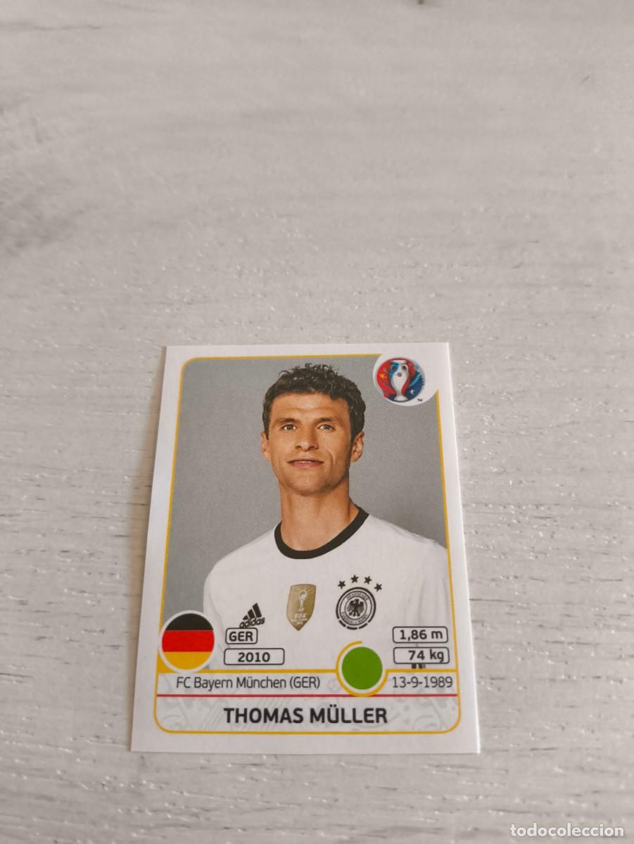 Cromos de F&uacute;tbol: 260 Thomas M&uuml;ller ALEMANIA PANINI EUROCOPA EURO FRANCIA 2016 NO LIGA ESTE