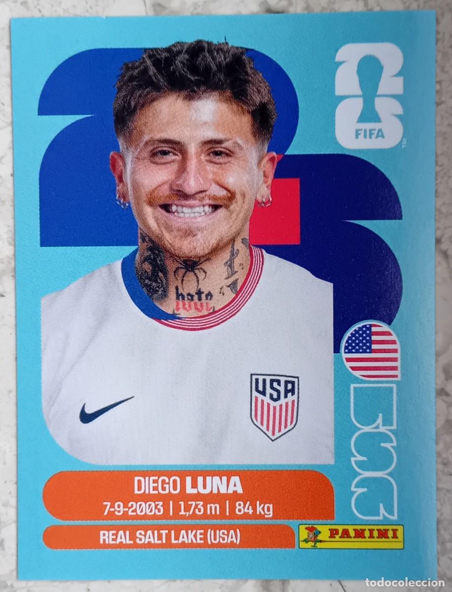 Cromos de F&uacute;tbol: Figurina Panini 2026 Cromo World Cup Usa Mundial 2026 Diego Luna USA n USA 14